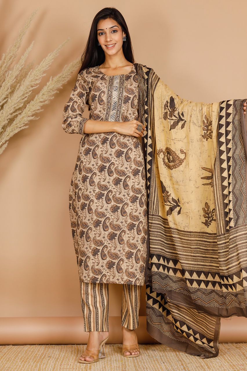 Kurta Pant & Dupatta Set 04