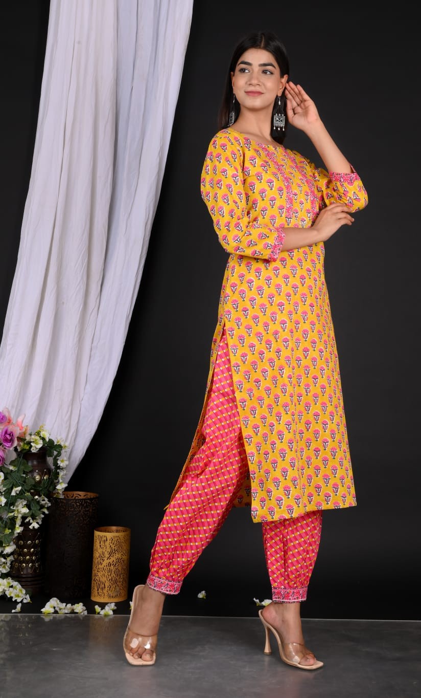 Kurta & Pant Set 04