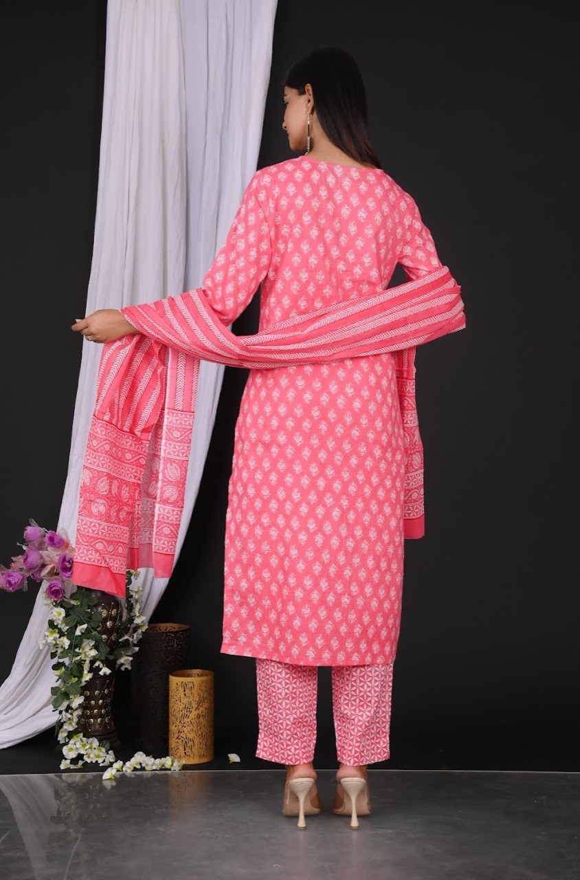 Kurta Pant & Dupatta Set 07