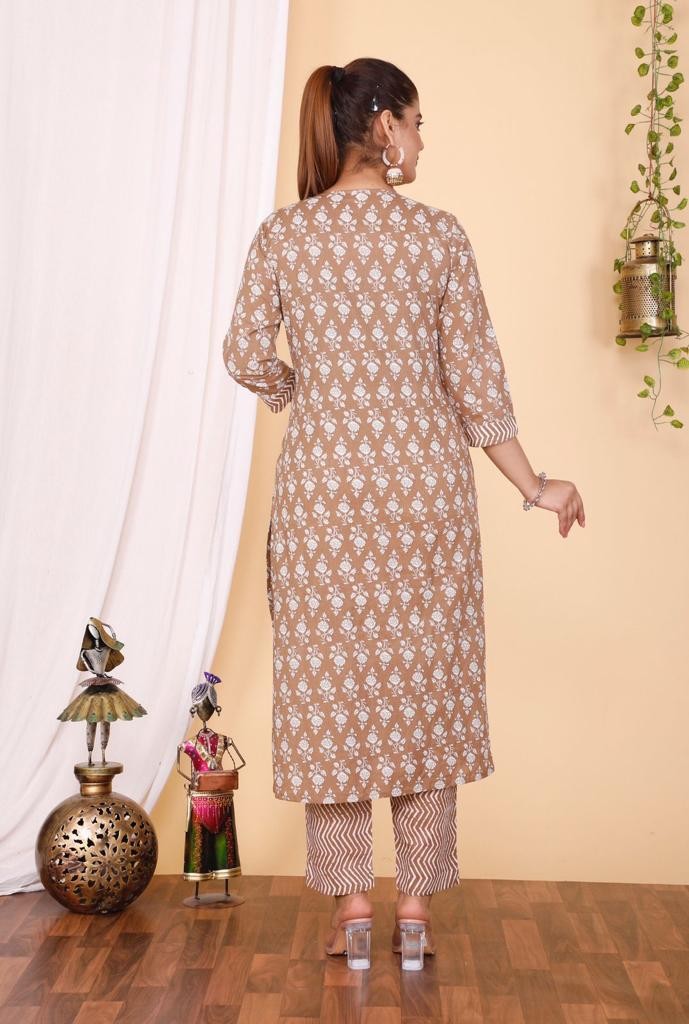 Kurta Pant & Dupatta Set 03