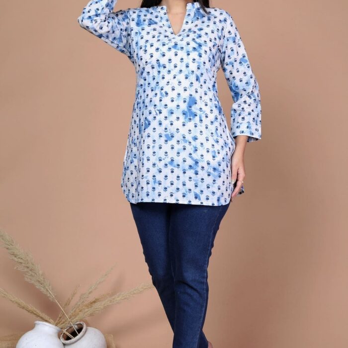 Short Kurti - white