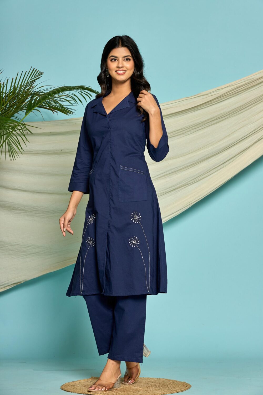 Kurta Pant Set – Blue