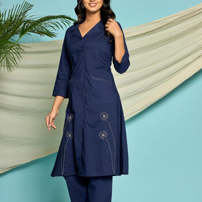 Kurta Pant Set – Blue