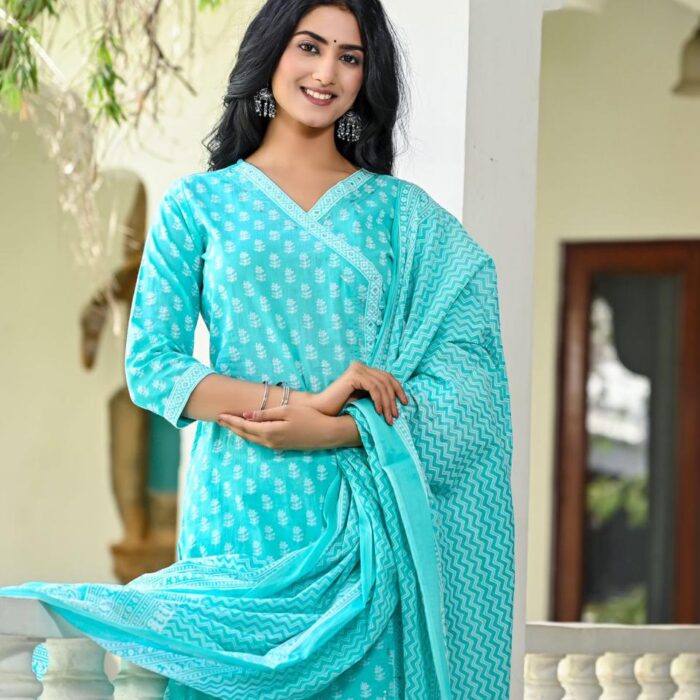 Premium Angrakha Suit set