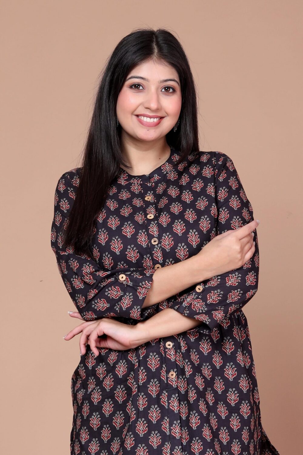 Short Kurti - Black
